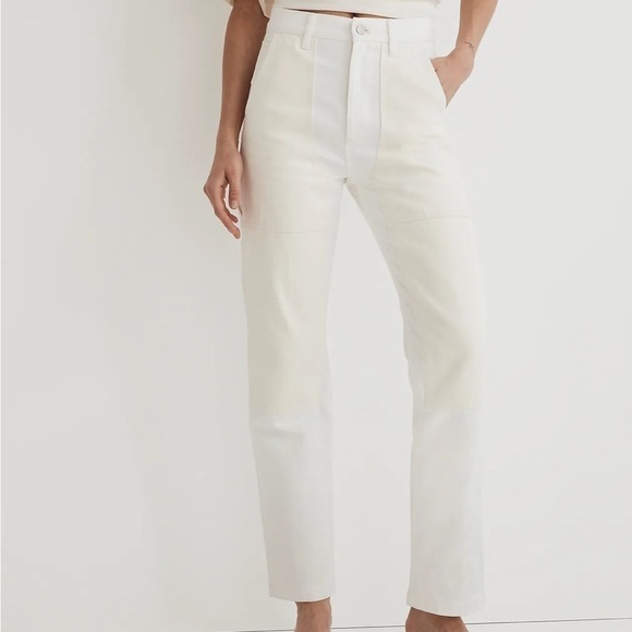 Madewell The '90s Straight Jean: Two-Tone Workwear Edition - Picture 2 of 7